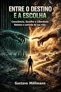 Livro ENTRE O DESTINO E A ESCOLHA: Consciência, Escolha e Liberdade, Retome o controle da sua vida
