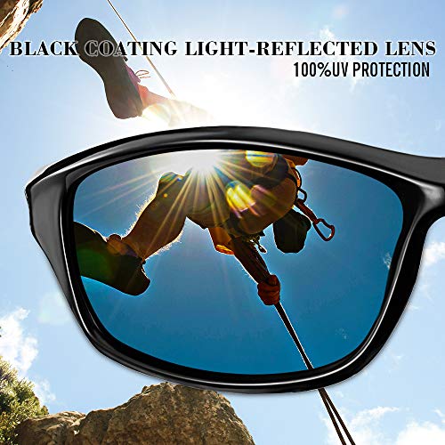 Bloomoak Polarisierte Sonnenbrillen Radsport-Brillen Herren Damen/UV-Schutz/unzerbrechlicher TR90-Rahmen - Geeignet für… – Bild 8