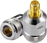 Vecys RP-SMA Female to N-Type Female Adapter 2pcs for Wifi WLAN Antennas view 2