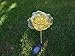Beautiful Solar Yellow Rose Blossom Light, Multi-Color Changing LED Flower Garden Stake Outdoor Yard Decor Landscape Lamp Lights, Great Gift