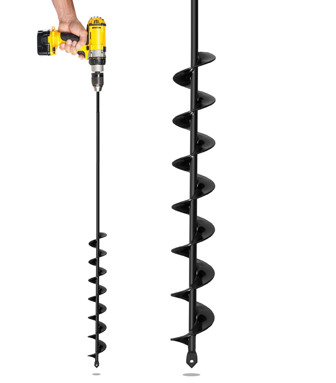 SORANGEUN 2”x32“ Auger Drill Bit For Planting, Garden Drill Auger