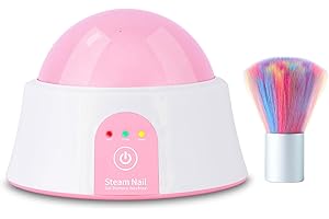 I·B·N G Electric Nail Soaking Bowl Gel Nail Polish Remover Acrylic Dip Powder Remover Soak Off Bowl with Nail Art Brush, ISGR-01 Pink