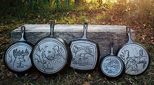 6 Lodge+Wildlife+Seasoned+Cookware+Collector