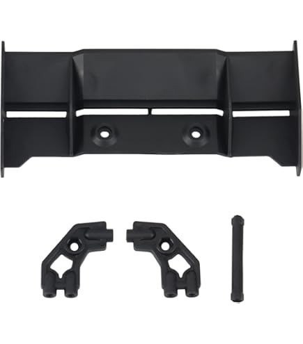 GPM Aluminium Adjustable Wing Mount Für Tamiya DT-03 - Silbernes Flügelhalter-Set