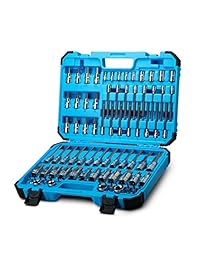 Capri Tools Master - Juego de llaves de vaso, serie avanzada, 88 piezas