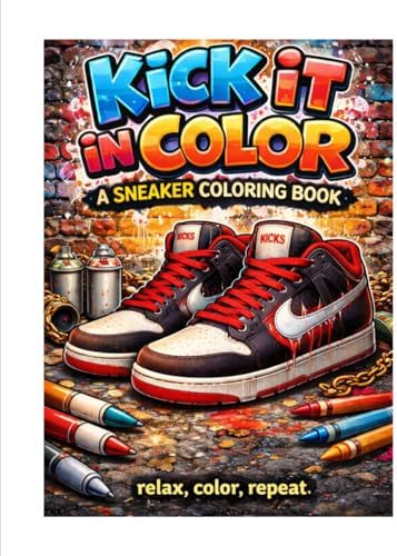 Amazon.com: The Sneaker Coloring Book: 9781856696678: Klingel