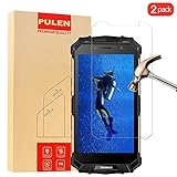 PULEN [2-Pack] Doogee S60 Screen Protector Tempered Glass Screen Protector For Doogee S60 Anti-Scratch Anti-Fingerprint Ultra Clear Doogee S60 Supershieldz-100%
