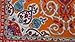 Generations pre8023Orange_6x8 Oriental Traditional Isfahan Persian Area Rug, 5' x 8', Light Blue/Navy/White/Orange/Yellow/Crimson Red