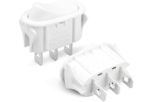 YIGUCS 2Pcs SR561116 Range Hood Switch Fit for Broan Nutone Range Hood Replace R561116