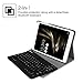 Fintie ASUS ZenPad 3S 10 Z500M Keyboard Case (NOT FIT Model# Z500KL) - SlimShell Lightweight Stand Cover w/Magnetically Detachable Wireless Bluetooth Keyboard for ZenPad 3S 10 (Z500M ONLY), Galaxy