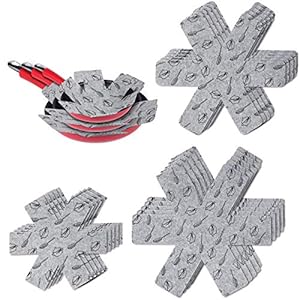 flintronic Pannenbescherming, Set van 15 Stuks, Beschermmat Tegen Krassen en Deuken, Beschermers van Kunststof Vlies…