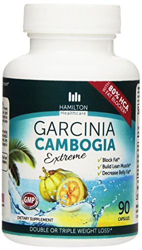 Hamilton Healthcare 80% HCA Garcinia Cambogia Weight Loss Supplement Capsule, 90 Count Hamilton Healthcare 80% HCA Garcinia Cambogia Weight Loss Supplement Capsule, 90 Count