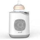 Grownsy Bottle Warmer, Baby Bottle Warmer Fast for Breastmilk & Formula, Accurate Temperature Control, Milk Warmer for All Bo