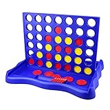 IAMGlobal 4 in a Row, Board Games, Four in a Row Game, Line Up 4, Classic Family Toy with Sunflower Disc for Kids and Family for Fun (Sunflower)