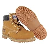 Safety Girl II Womens Work Boots - Tan Steel Toe