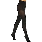 MANZI Women's 2-6 Pairs Opaque Control Top Tights Comfort Stretch 70 Denier Pantyhose