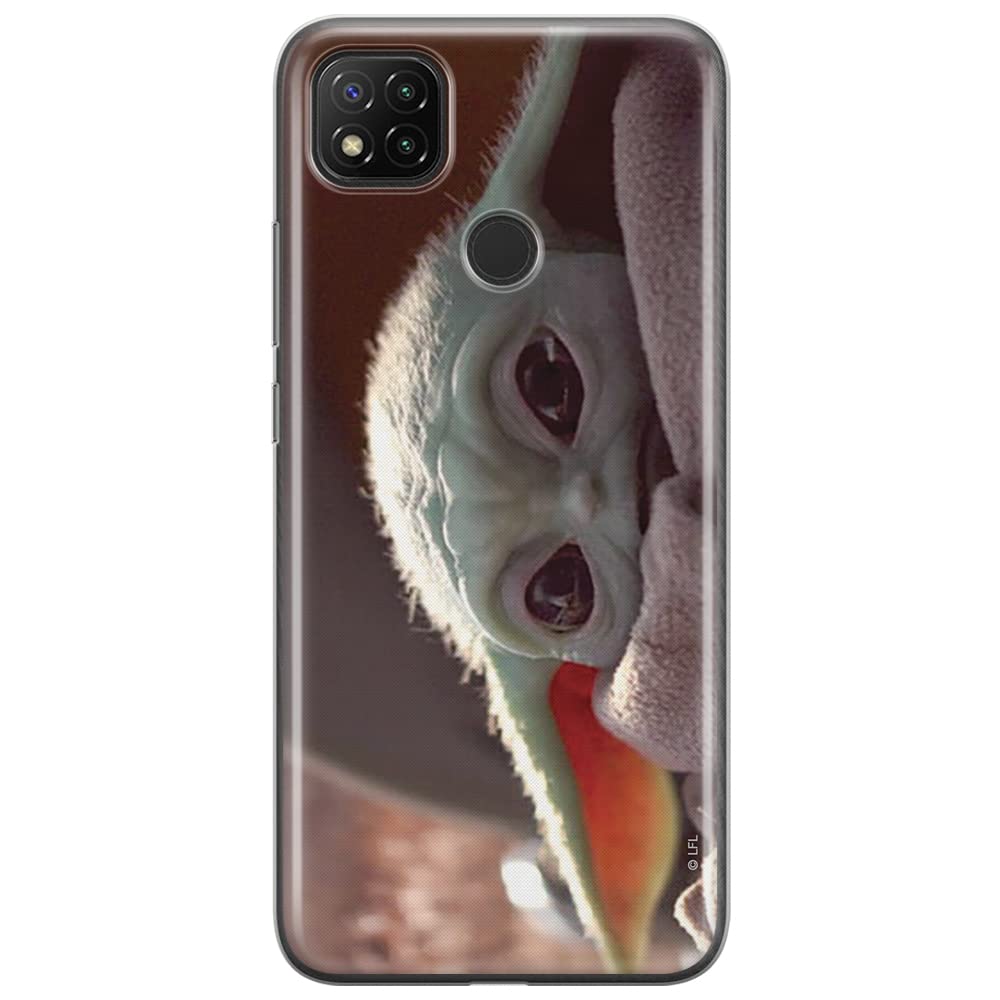 ERT GROUP mobile phone case for Xiaomi REDMI 9C original and officially Licensed Star Wars pattern Baby Yoda 021 optimally adapted to the shape of the mobile phone, case made of TPU