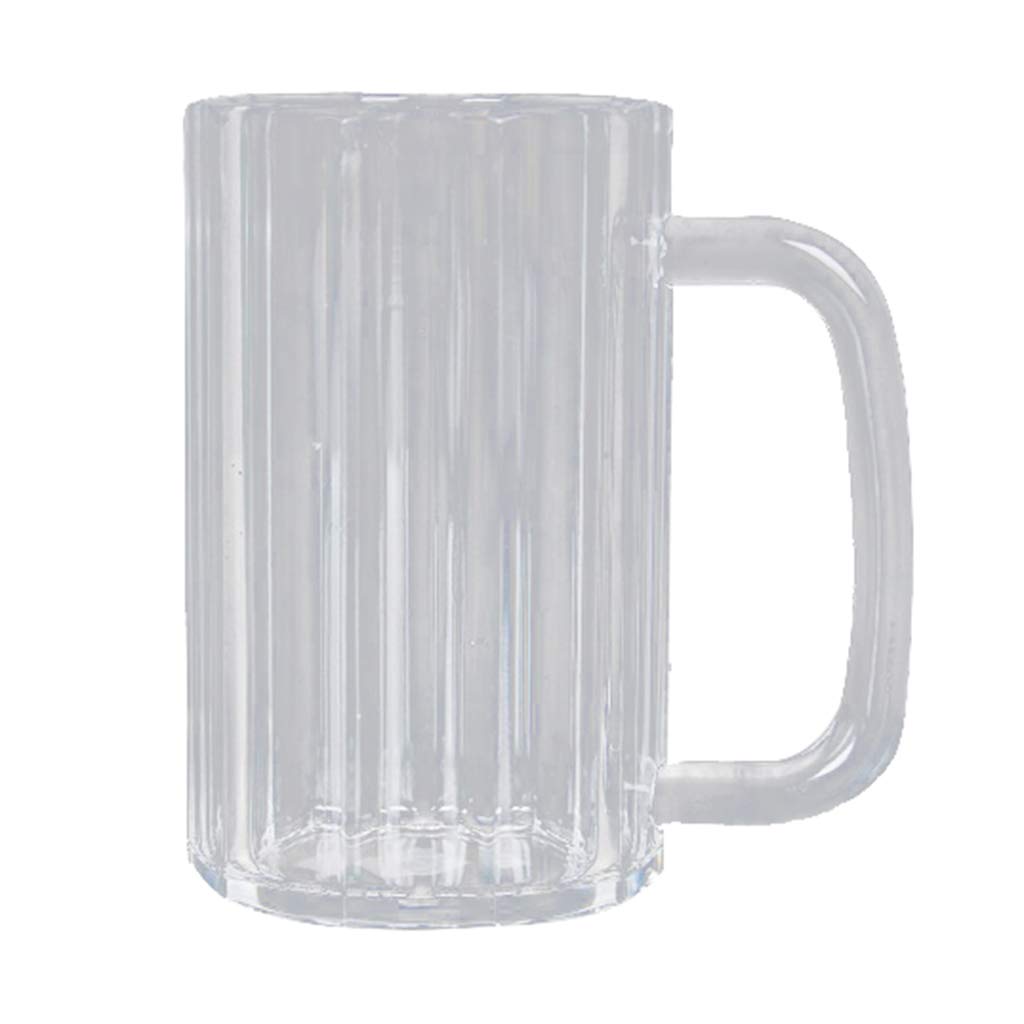 Kawn® Clear Acrylic Plastic Drinking Beer Mug 520ml Amazon.in Home