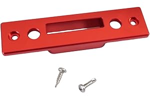 LXAUTOPCH Billet Aluminum Rear Sliding Moonroof Cover Latch, Sunroof Lock Rev 2 F Retainer 84900118 Compatible with Chevy Traverse, GMC Acadia, Buick Enclave(Rev2 red)