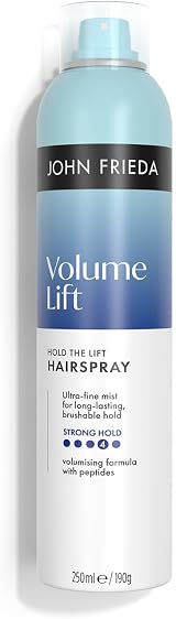 John Frieda Volume Lift Hold The Lift Hairspray 250ml Fine Hair view 1