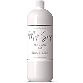 Mop Soap Highly Scented Fragrance, Long Lasting Luxury Floor Cleaner for Hardwood, Tile, Laminate &amp; Stone, Low Suds No Residue Formula, All Mop Types, Made in USA, 32oz Monaco Bay Fragrance
