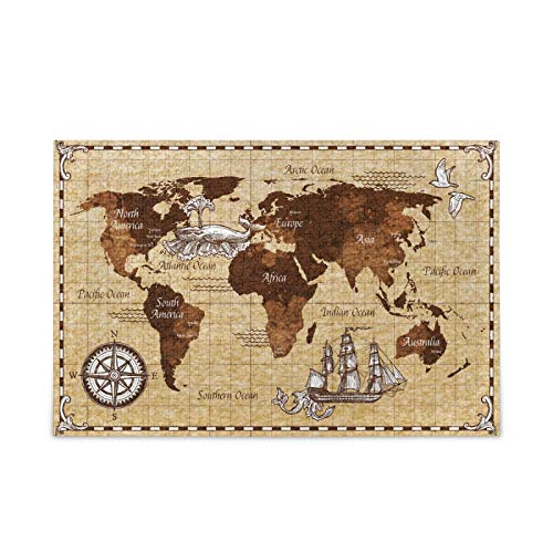 Jigsaw Puzzles 1000 Piece World Map Learning World Map Puzzles