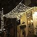 ECOWHO 300 LED Curtain Lights, 8 Lighting Modes, 29V Low Voltage Fairy String Lights for Wedding Party Home Garden Bedroom Fence Indoor Outdoor