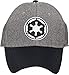 Star Wars Imperial Logo Gray Black Flex Cap Hat