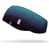 JUNK Brands Ear Warmer Headband - Performance Fleece, Moisture-Wicking, Non-Slip, Winter Ear Muffs for Men & Women - One Size - Mistly Mountains