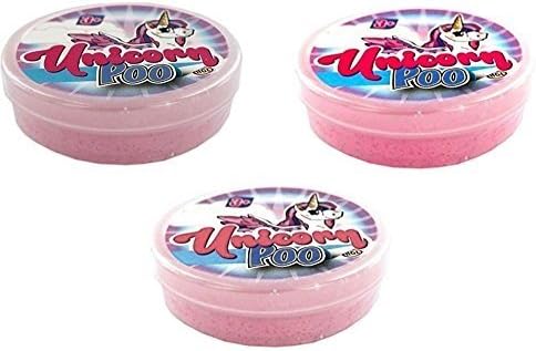 Little Helper WDV14017-BUN3 Super Cute Unicorn Poo Putty Toy, White/Pink/Purple