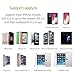 Lightning Headphone Audio Jack Adapter for iphone 7/8/X/7 plus/8 plus (Support iOS 10.3, iOS 11), Cone 2 in 1 Lightning Adapter and Charger (Silver)