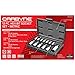 CARBYNE Hex Bit Socket Set, S2 Steel | 13-Piece Set | Metric 2mm - 12mm