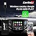 Carlinkit Wireless Carplay USB Dongle Wired Android auto Multimedia Receiver for aftermaket vihecle with Android System Unit Radio Upgrade Plug and Play(only Support Wireless carplay with iPhone)