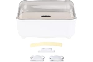 Eujgoov Extra Large Multifunction Dish Drying Rack with Cover Space Saving Kitchen Counter Organizer for Bottles Plates Bowls