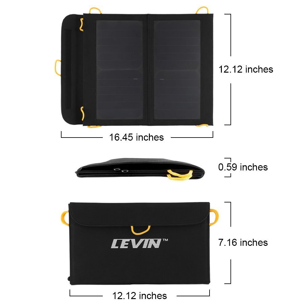 chargeur solaire levin 7w