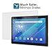 MoKo Screen Protector for Lenovo Tab 4 10 Inch, [2 Packs] Scratch Terminator Premium HD Clear Anti-Bubble 9H Hardness Tempered Glass Screen Protector Film for Tab 4 10 Inch Tablet, Crystal Clear