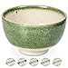 Tealyra - Matcha Bowl - Authentic Ceramic Made in Japan - Chawan from Japanese Master-Craft - Matcha Tea Cup Ceremony Use - Green