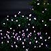 Qedertek Battery Christmas Lights, Christmas String Lights 50 LED 13.1ft Decoration Lighting with 8 Modes for Holiday, Party, Garden, Patio, Xmas, Lawn (Purple)