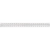 Starrett Blade Only for Combination Squares, Sets &amp; Bevel Protractors, 24"L | 16R Graduation, Ideal for Woodworking and Metalworking - Satin Chrome Finish, CB24-16R