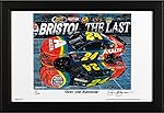 Jeff Gordon Framed 11" x 17" "Over The Rainbow" Artist Autographed Sam Bass Print - Limited Edition of 124 - Fanatics Authentic Certified