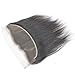 Forawme Pre Plucked 13X4 Full Lace Frontals Human Hair Pieces 16 Inch Ear To Ear Lace Frontals Closure With Natural Hairline 10A Brazilian Straight Hair