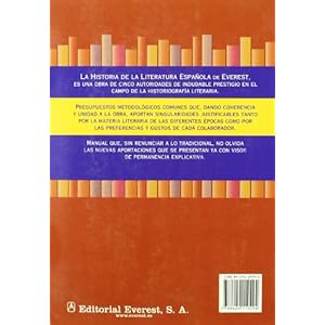Historia de La Literatura Espa~nola (Spanish Edition)