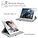 New Case for iPad 9.7 inch 2018 2017/ iPad Air 2 Case - 360 Degree Rotating Stand Protective Cover Smart Case with Auto Sleep/Wake for Apple iPad 5th/6th Generation (Black)