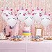 Unicorn Party Supplies Decorations, Unicorn Centerpieces for Baby Shower Girl Birthday Party Table Decorations, Unicorn Themed Party Decorations(6 Set)