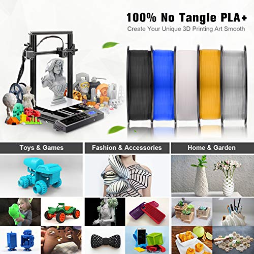 SUNLU-Impresora-3D-Filament-PLA-plus-Filamento-PLA-Filamento-PLA-175-1kg-Black