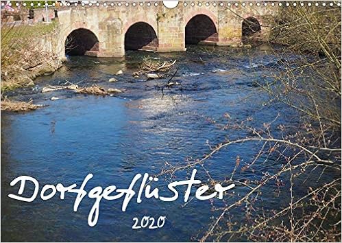 Dorfgefluster Wandkalender 2020 Din A3 Quer Zauberhafte