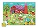 Crocodile Creek Barnyard Banter Double Fun 48 piece Jigsaw Puzzle in Barn Shaped Box