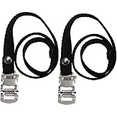 WDHHNP 1 Pair Bike Pedal Straps,Universal Replacement Foot Pedal Straps for Bicycles or Exercise Bike Spin