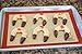 Modern Housewares Silicone Baking Mat, Replaces Parchment Paper, Foil, 6.5