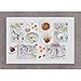 Mombella Reusable Mark-mat Coloring Mat Silicone Placemat,146 Inch, 2 Mats & 6 Marker Pens Value Package,3 Years+, Pretty Girl and Happy Christmas - Advanced